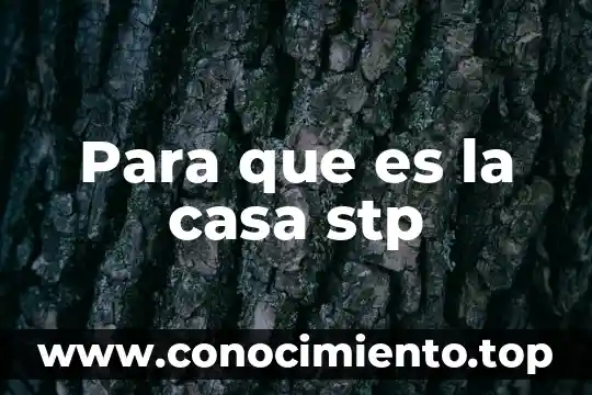 Que es la casa blanca en colombia 4 Para que es la casa stp