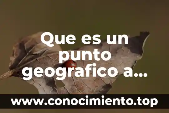 Qué es un caption en publicidad 6 Que es un punto geografico a otro